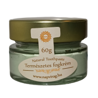 Fogkrém Természetes Menta Illóolajjal 60g