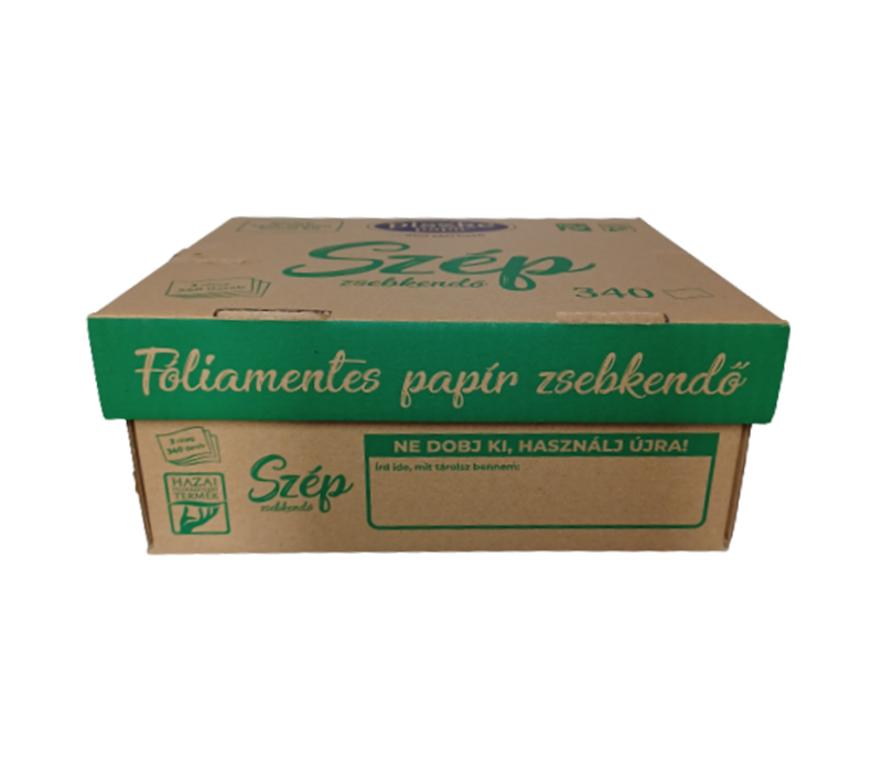 Papír zsebkendő Szép 340db (Piszke) (1 doboz)