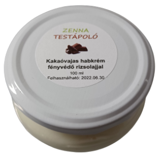 Habkrém kakaóvajas rizsolajjal 100ml (Zenna)