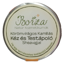 Kéz és testápoló körömvirágos kamillás 75ml (Borza)