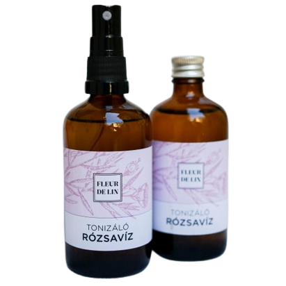 kozm- tonizáló rózsavíz utántöltő 100ml (FleurDeLin)