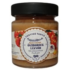 lekvár- őszibarack lekvár 210ml (Venyige Tanya)