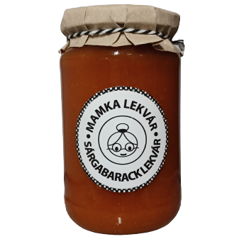lekvár- sárgabarack lekvár 370ml (Mamka)