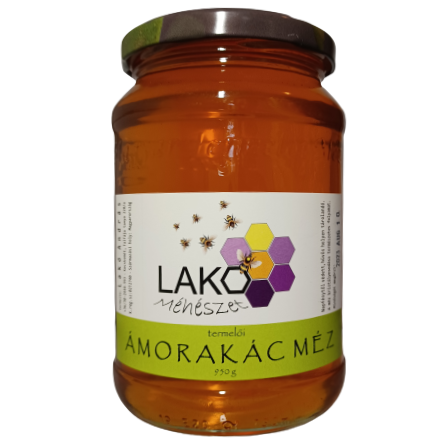 méz- akác (ámor) 950g (Lakó)