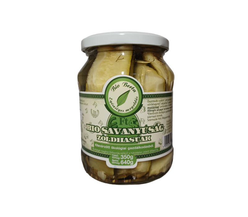 Zöldhasúak savanyúság 720ml (bio) (Bio Berta)