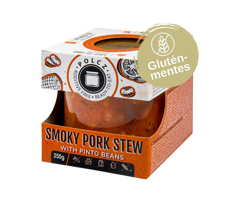 Füstölt tarjás babragu 350g (Polcz)