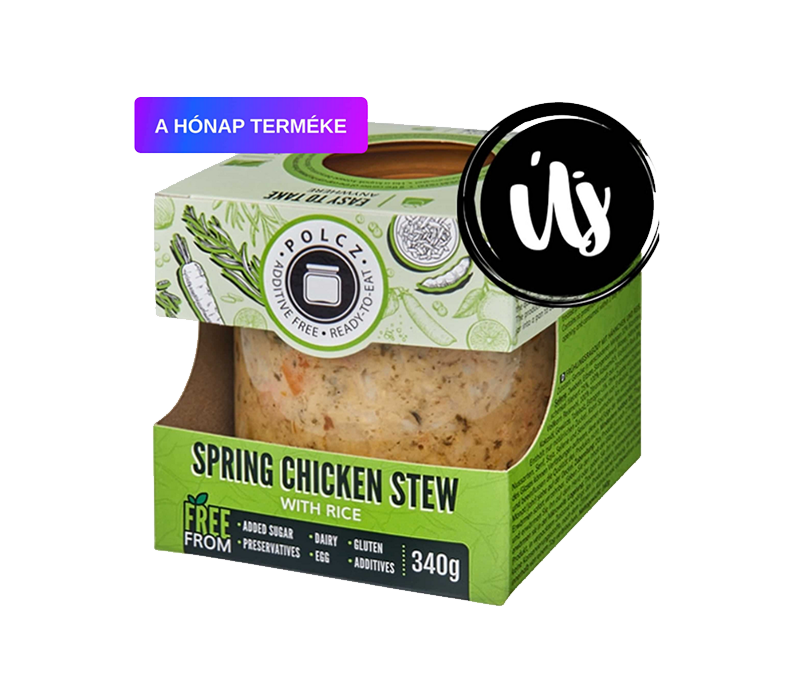 ké- tárkonyos csirkeragu rizzsel 340g (Polcz)