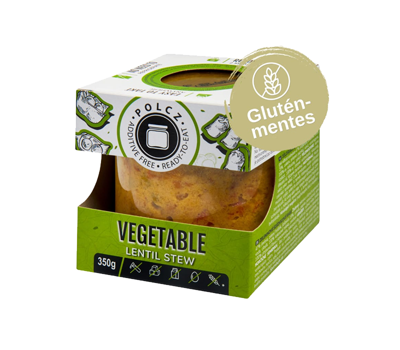 ké- zöldséges lencseragu 350g (Polcz)