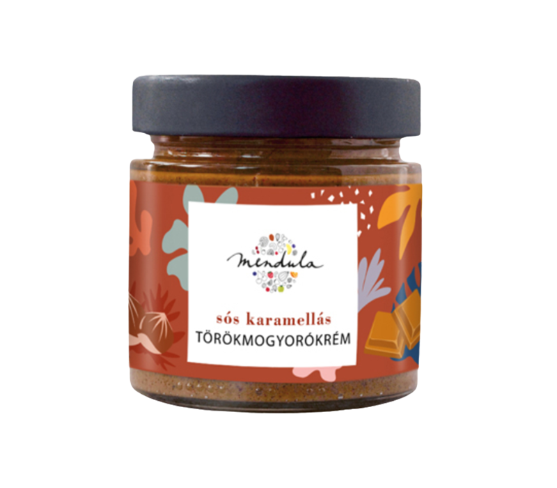 Törökmogyorókrém (sós karamellás) 180g (Mendula)