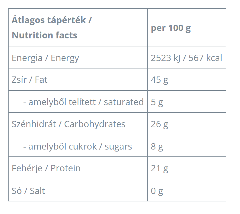 krszó- pisztáciakrém (100 % pisztácia) 180g (Mendula)
