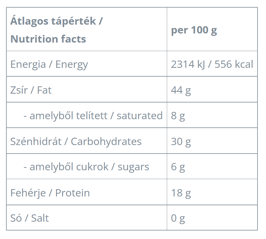 Kesudiókrém vaníliával 180g (Mendula)