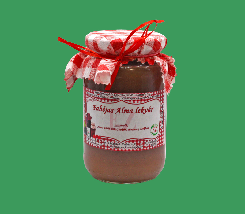 fahéjas alma lekvár 370ml (Erdőkert)