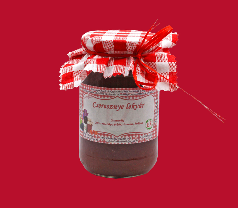 cseresznye lekvár 370ml (Erdőkert)