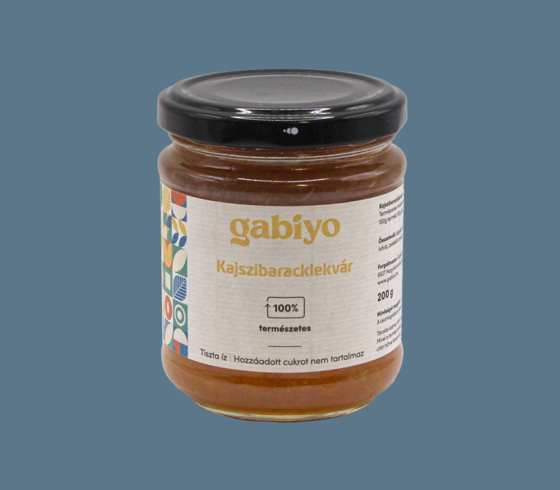 kajszibarack lekvár 200g (Gabiyo)