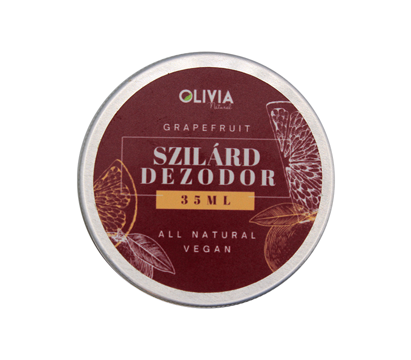 Grapefruit szenzitív szilárd dezodor (Olivia) 35ml