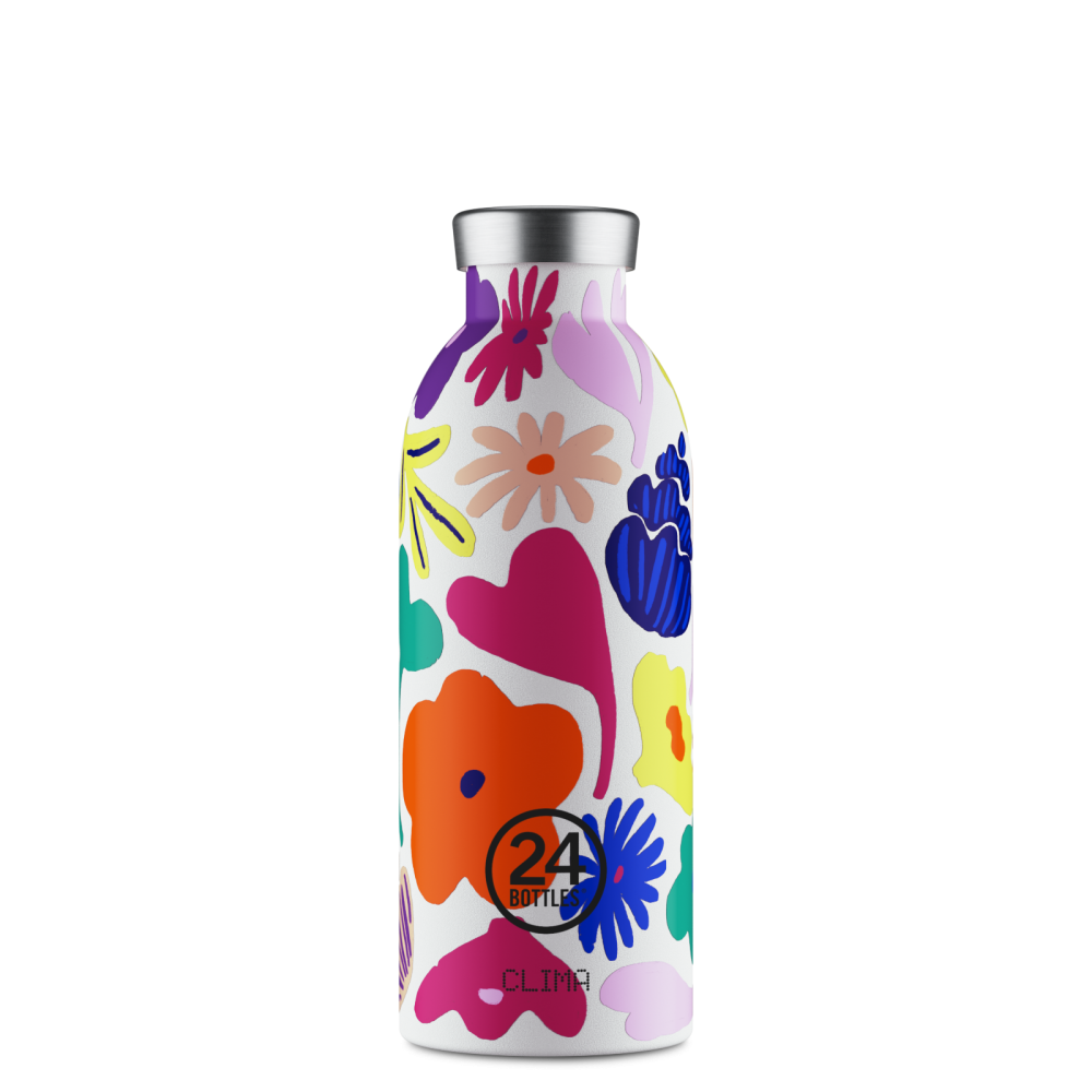 24BOTTLES Clima 500ml rozsdamentes acél termosz, Acqua Fiorita