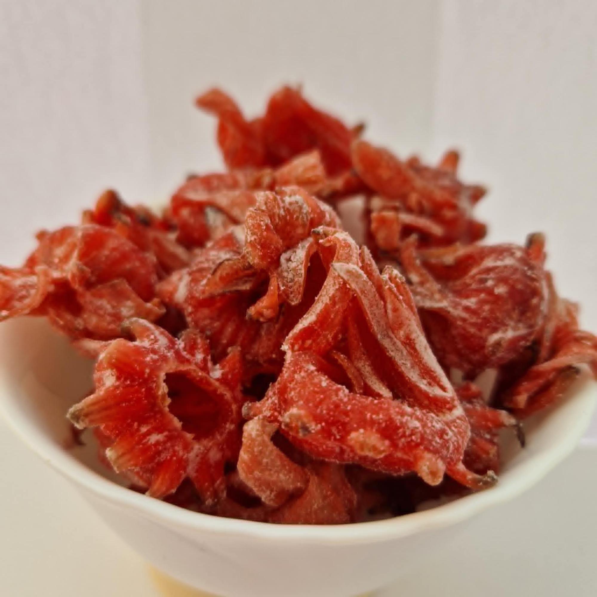 Hibiszkusz virág(aszalt)