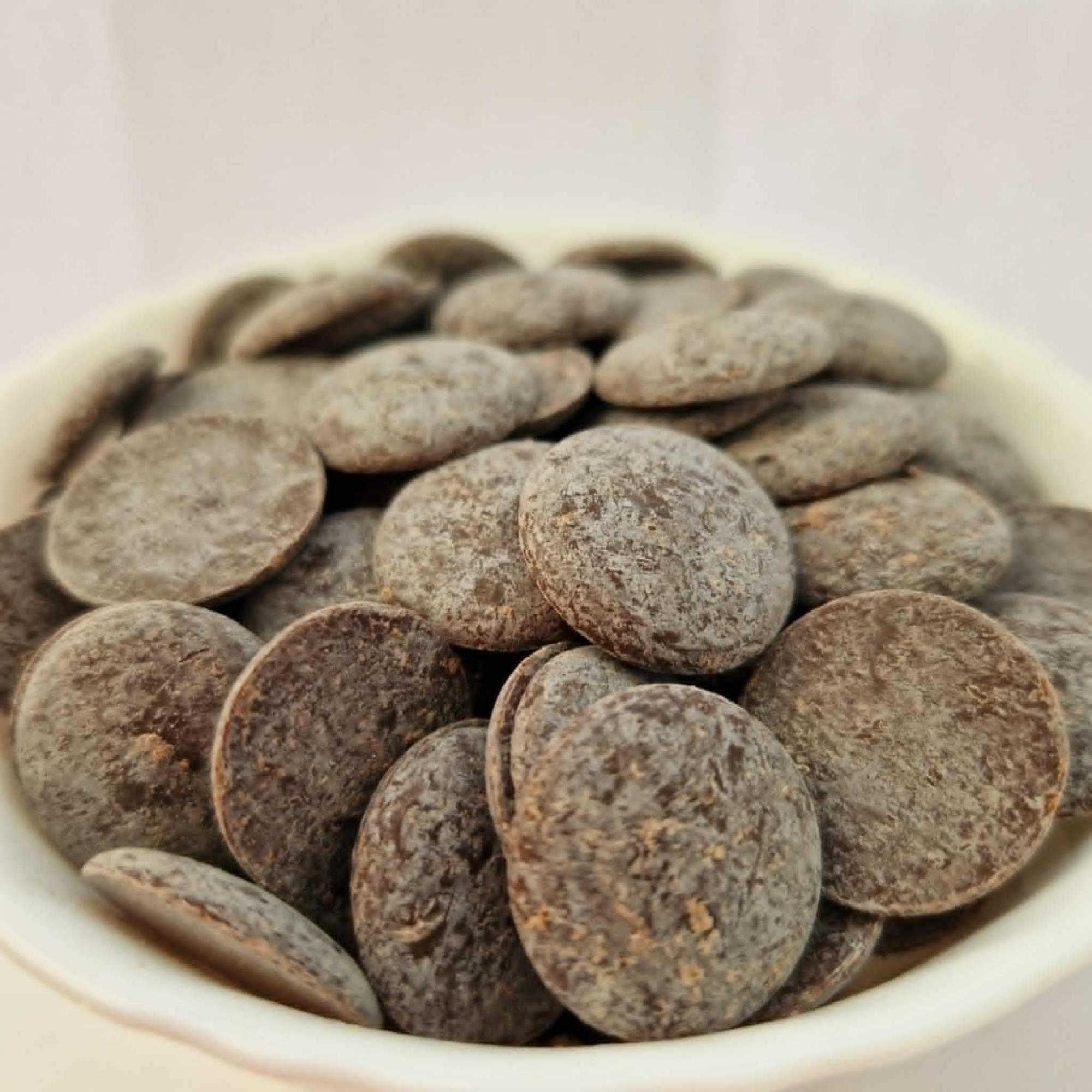 Étcsokoládé pasztilla(60%, Maltitolos)