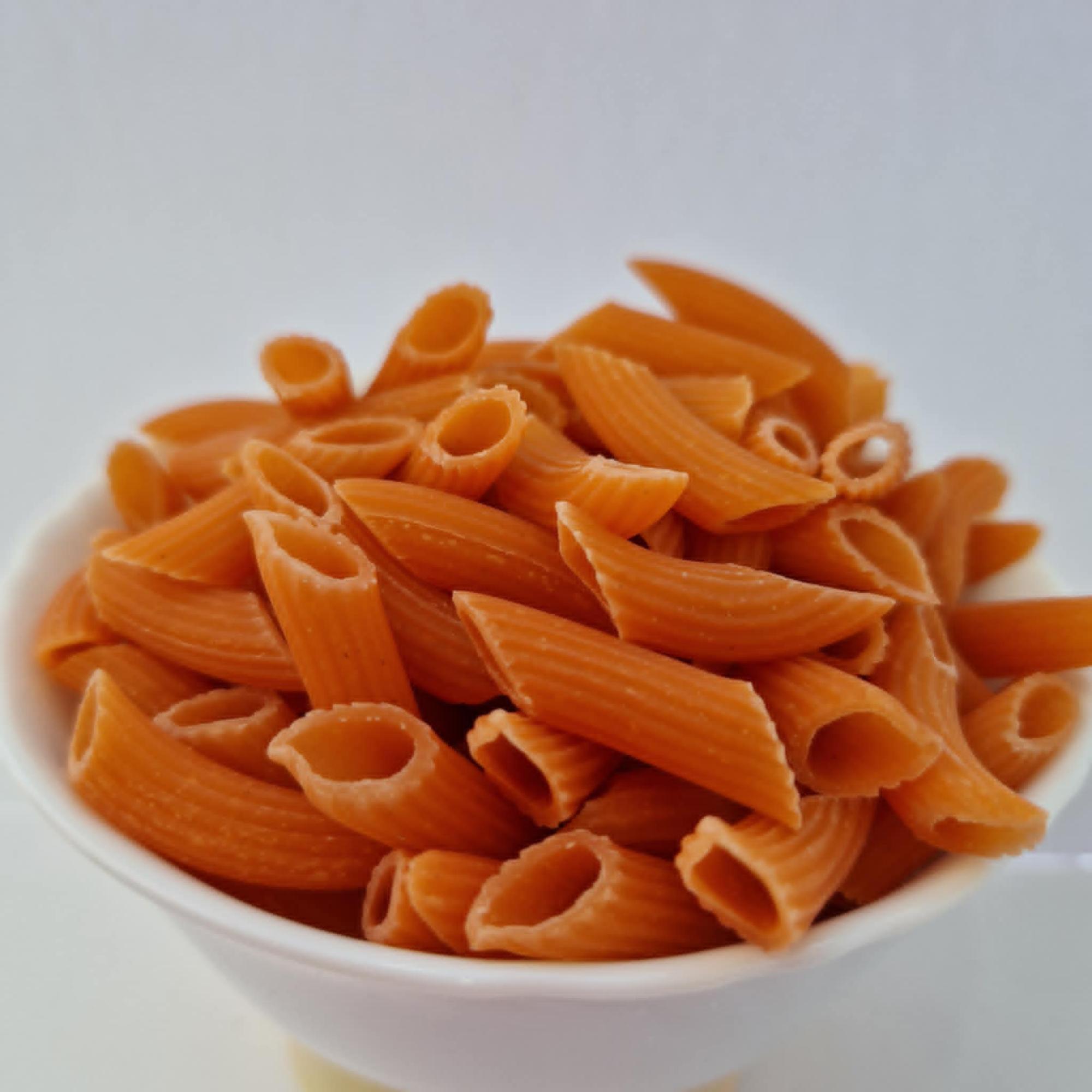 Vöröslencse penne(gluténmentes)