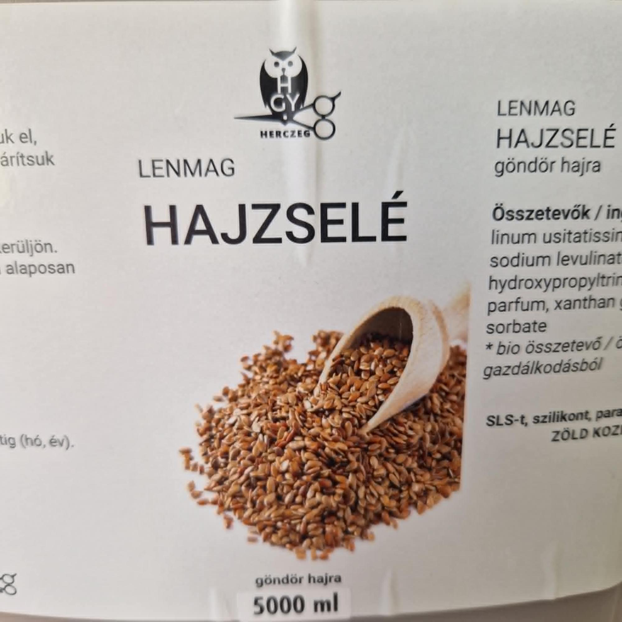 Lenmag hajzselé (lédig)