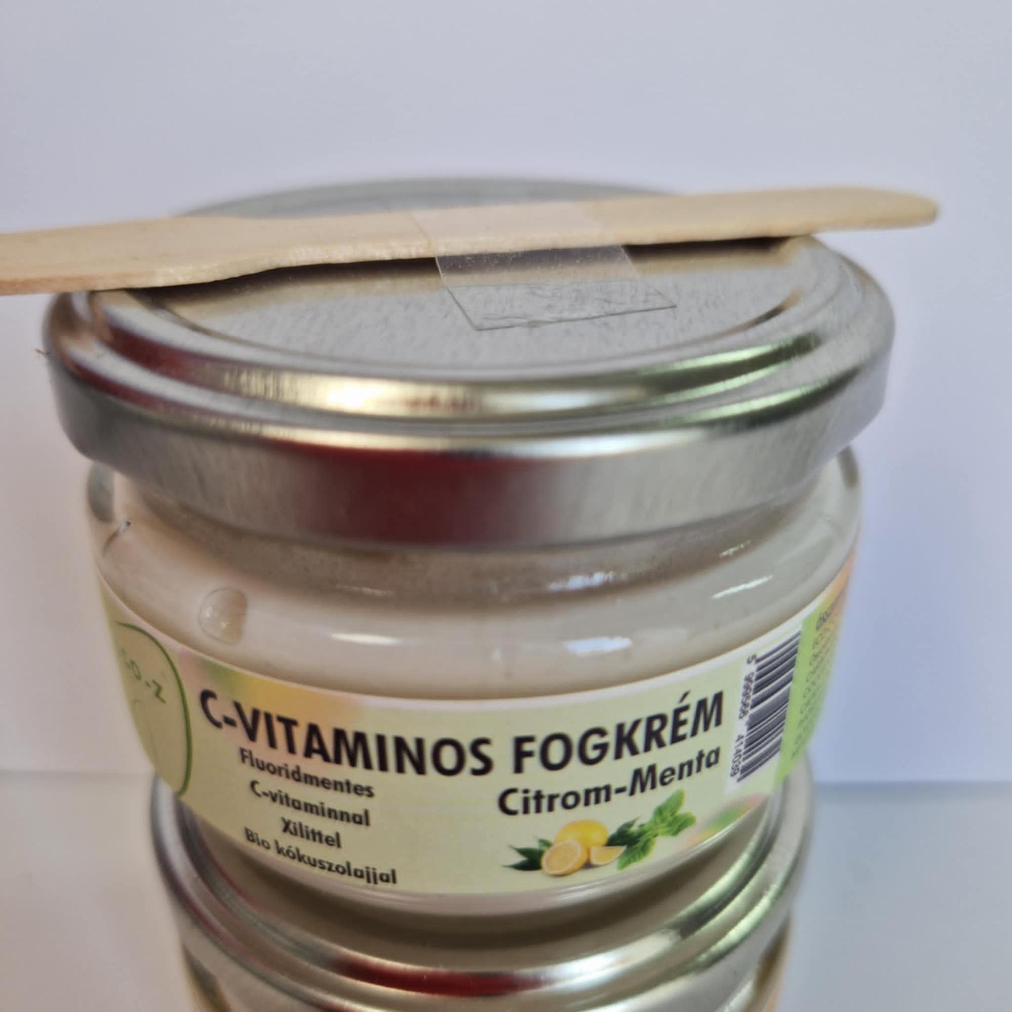 C-vitaminos fogkrém citrom-menta 75 ml