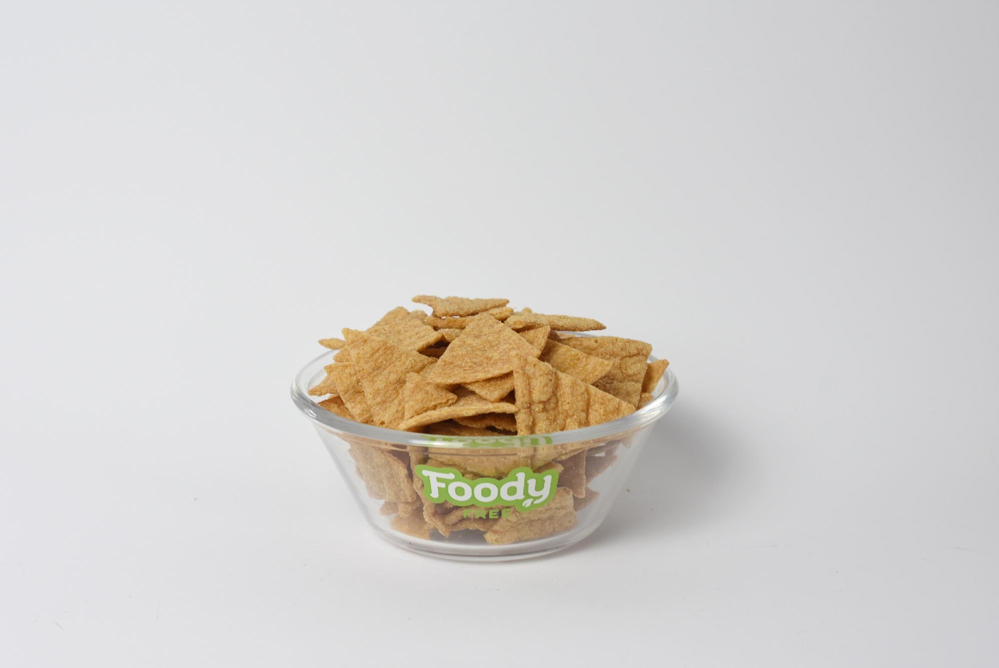 Chips (hummusz cukkinivel)