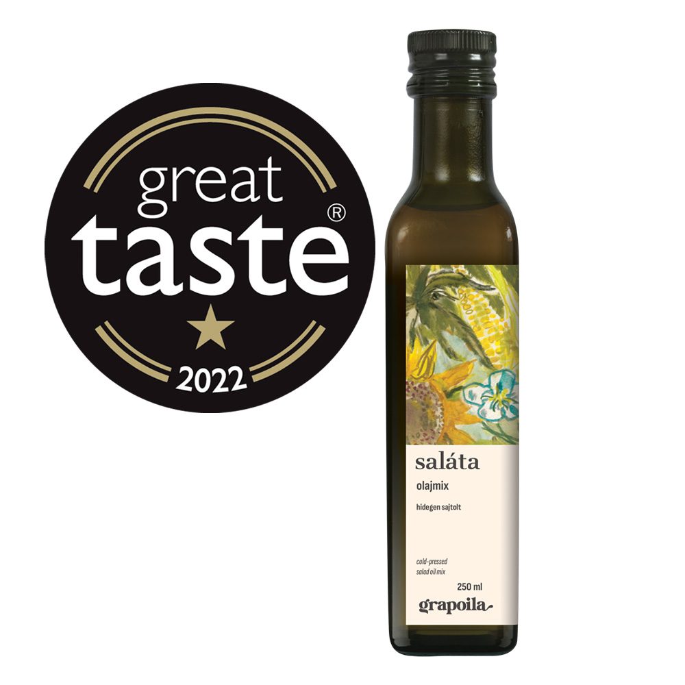 Salátaolaj  mix hidegen sajtolt  250 ml (Grapoila)