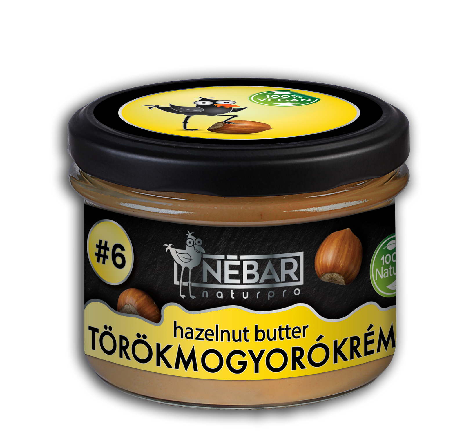 Törökmogyorókrém 180g(Nébar)