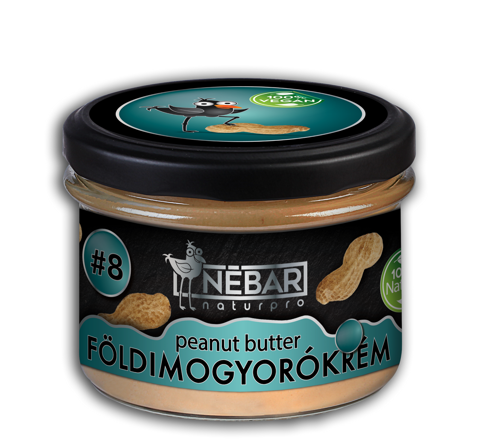 Földimogyorókrém 180g (Nébar)