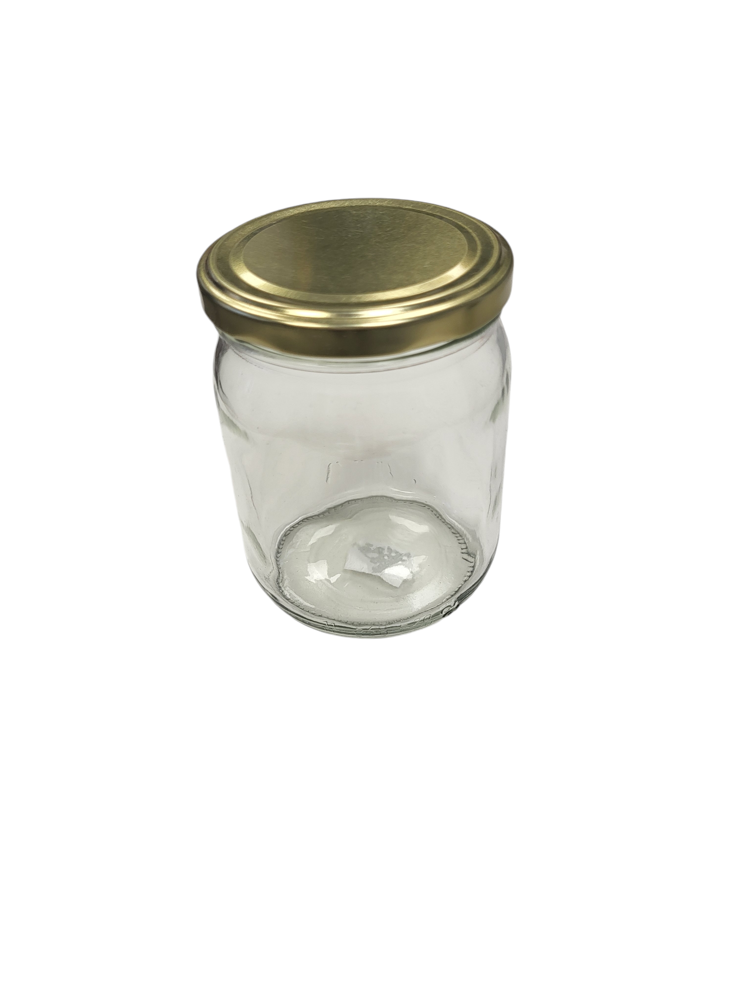 Üveg 540ml tetővel