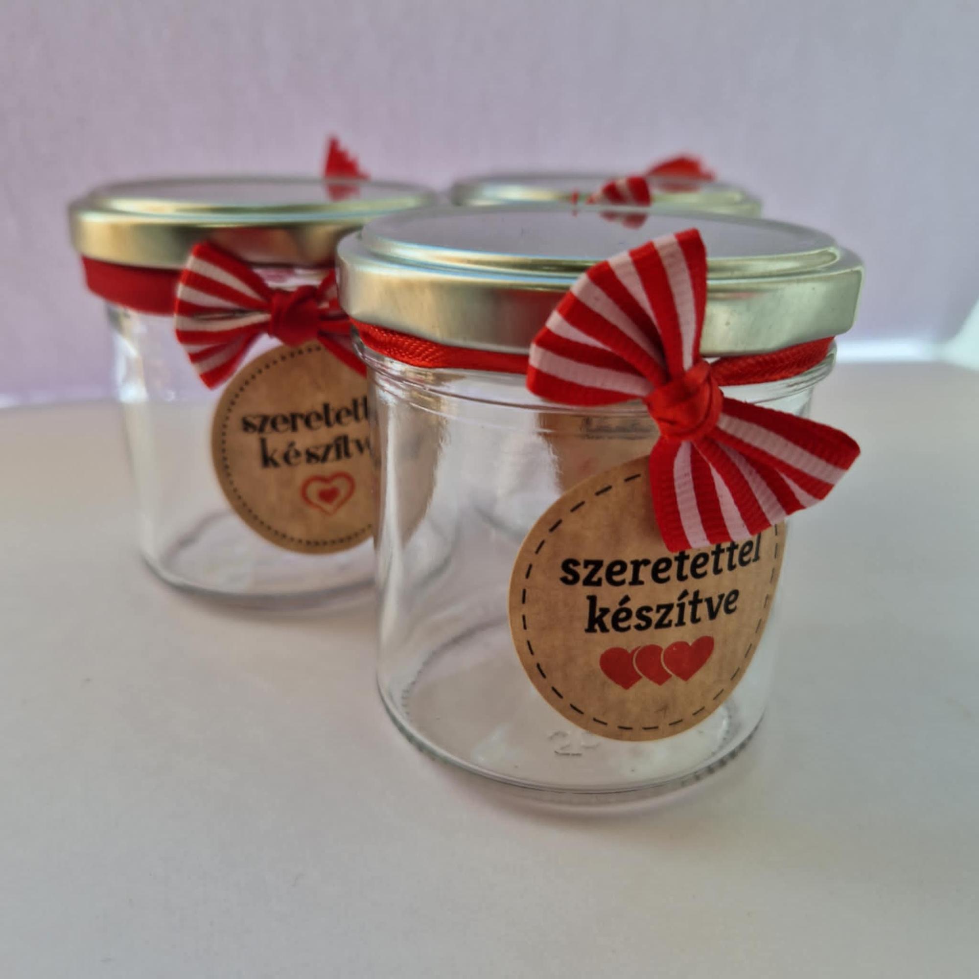 Dekorált üveg-200 ml