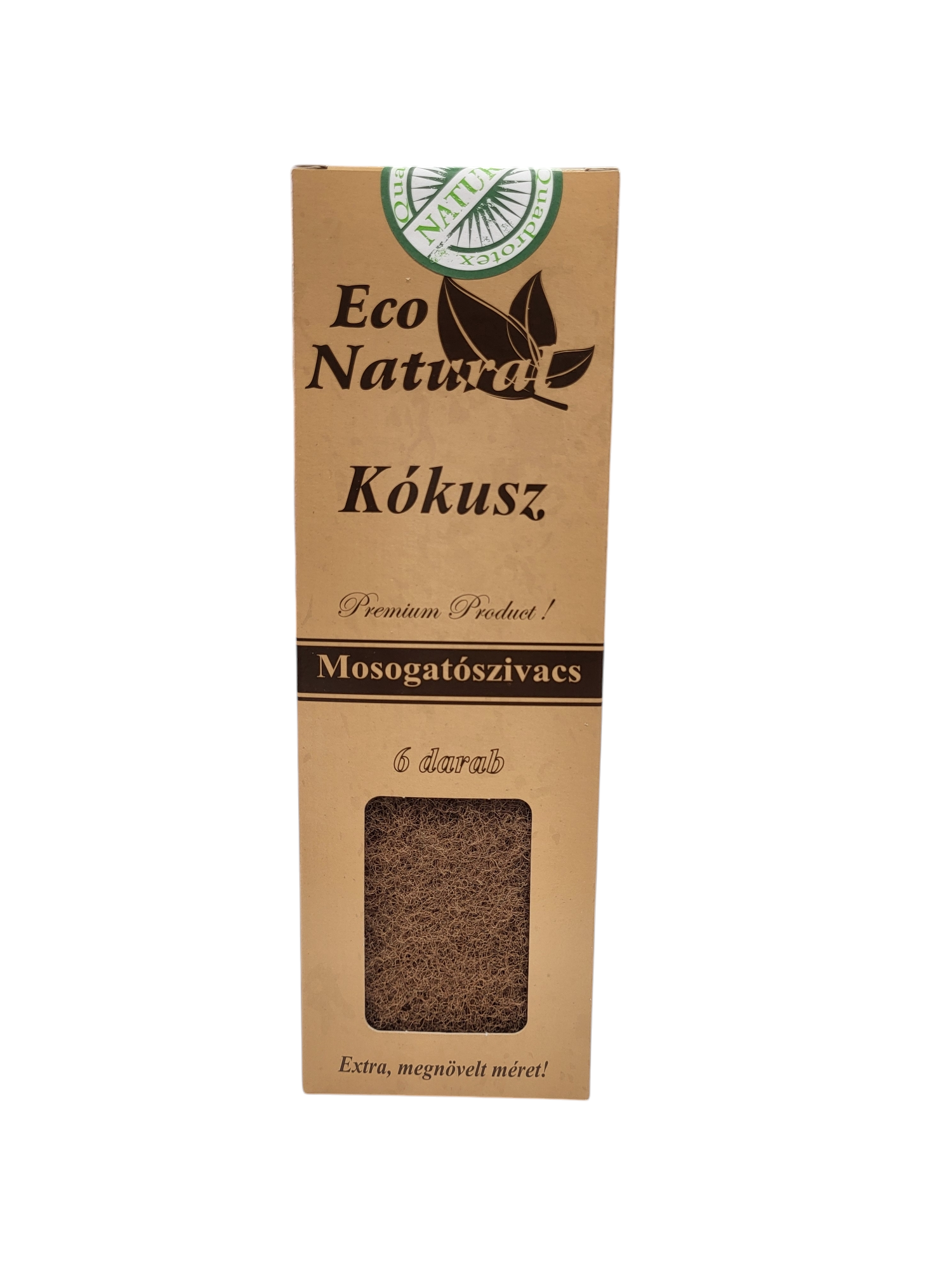 Eco Natural kókusz mosogatószivacs-6db