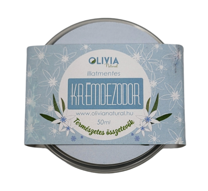 Olivia krémdezodor - illatmentes - 50 ml