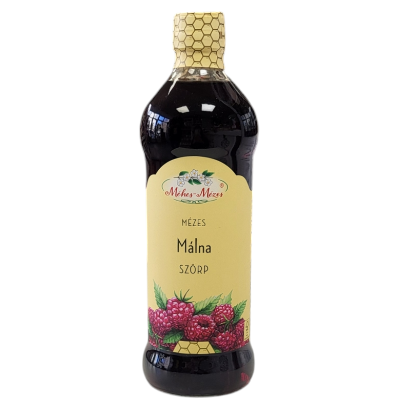 mézes málnaszörp 500ml