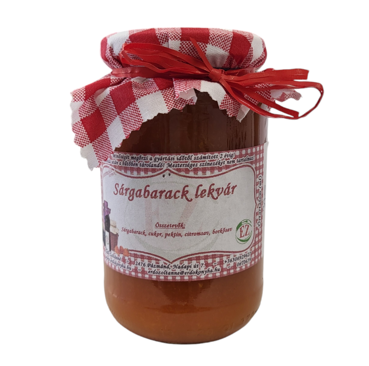 Sárgabarack lekvár 370ml (Erdőkert)