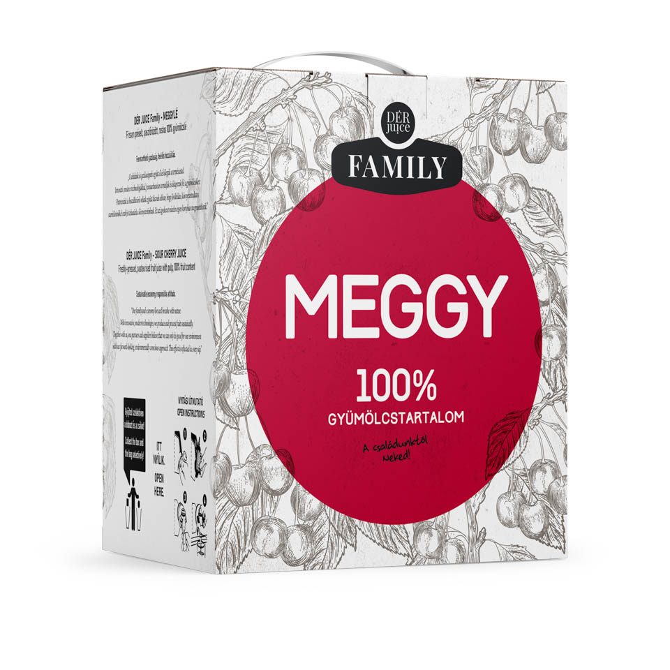 ivólé-meggylé 100% 3L (Dér Juice)