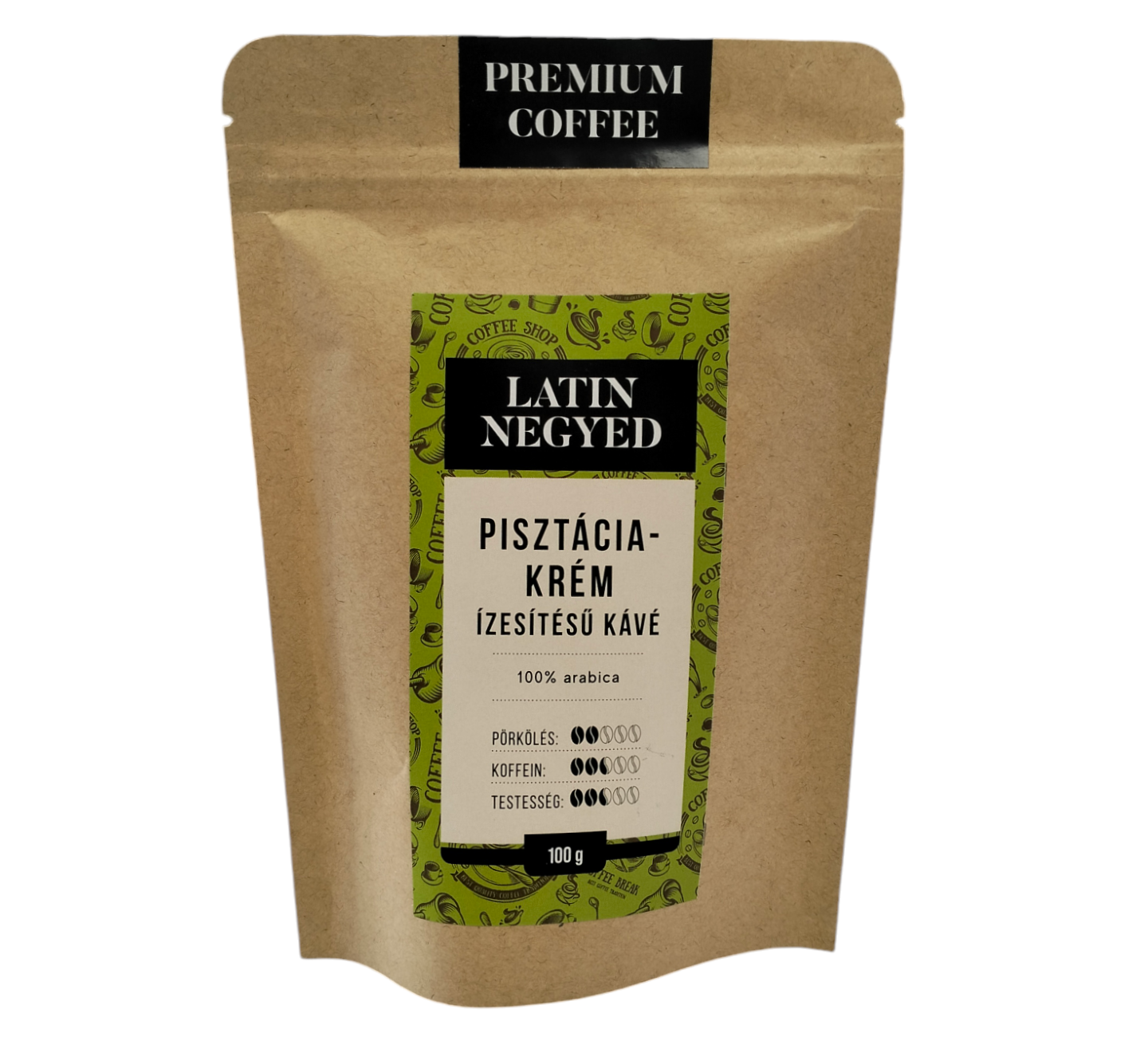 Pisztáciakrém ízesítésű kávé 100G(LatinNegyed)
