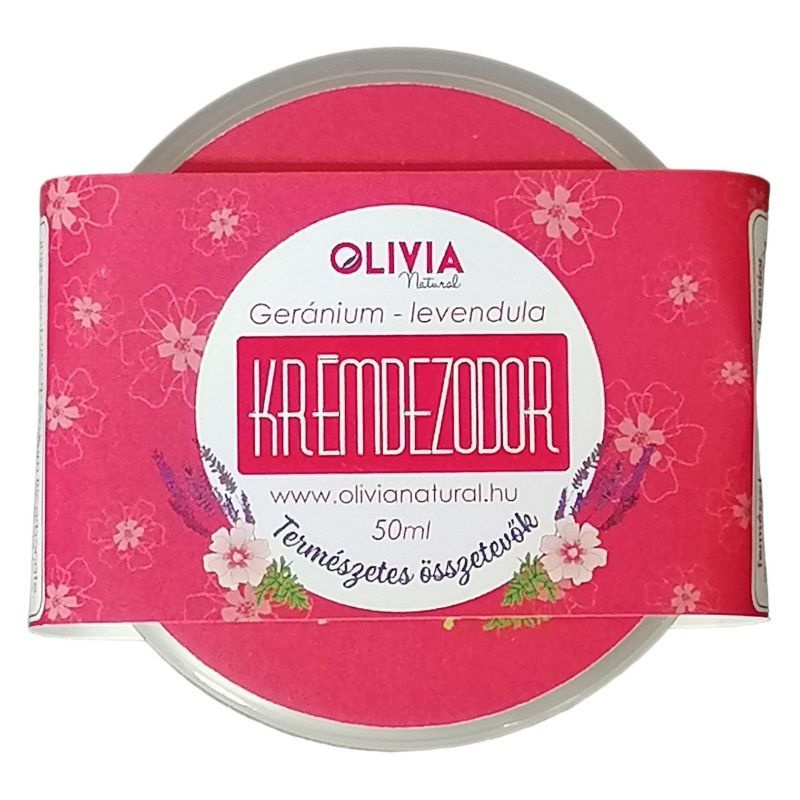 Olivia krémdezodor geránium-levendula - 50 ml