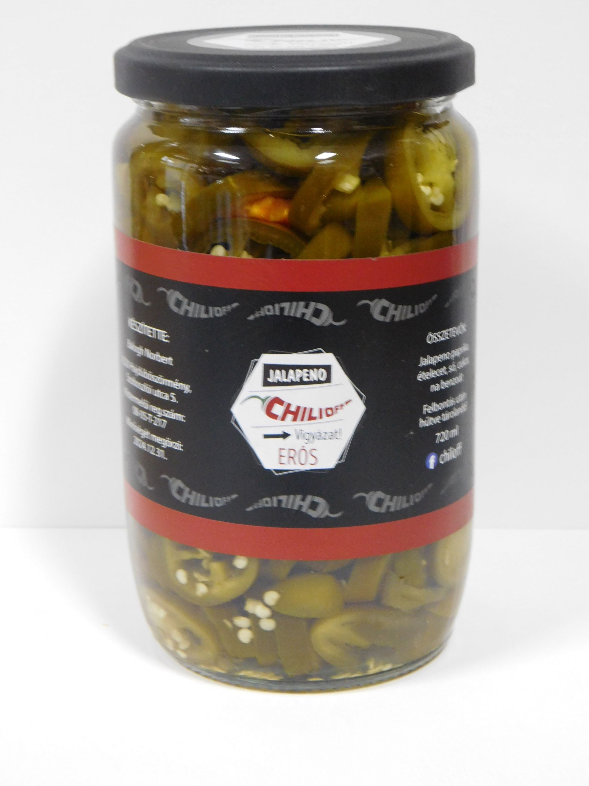 Jalapeno savanyított (nagy)