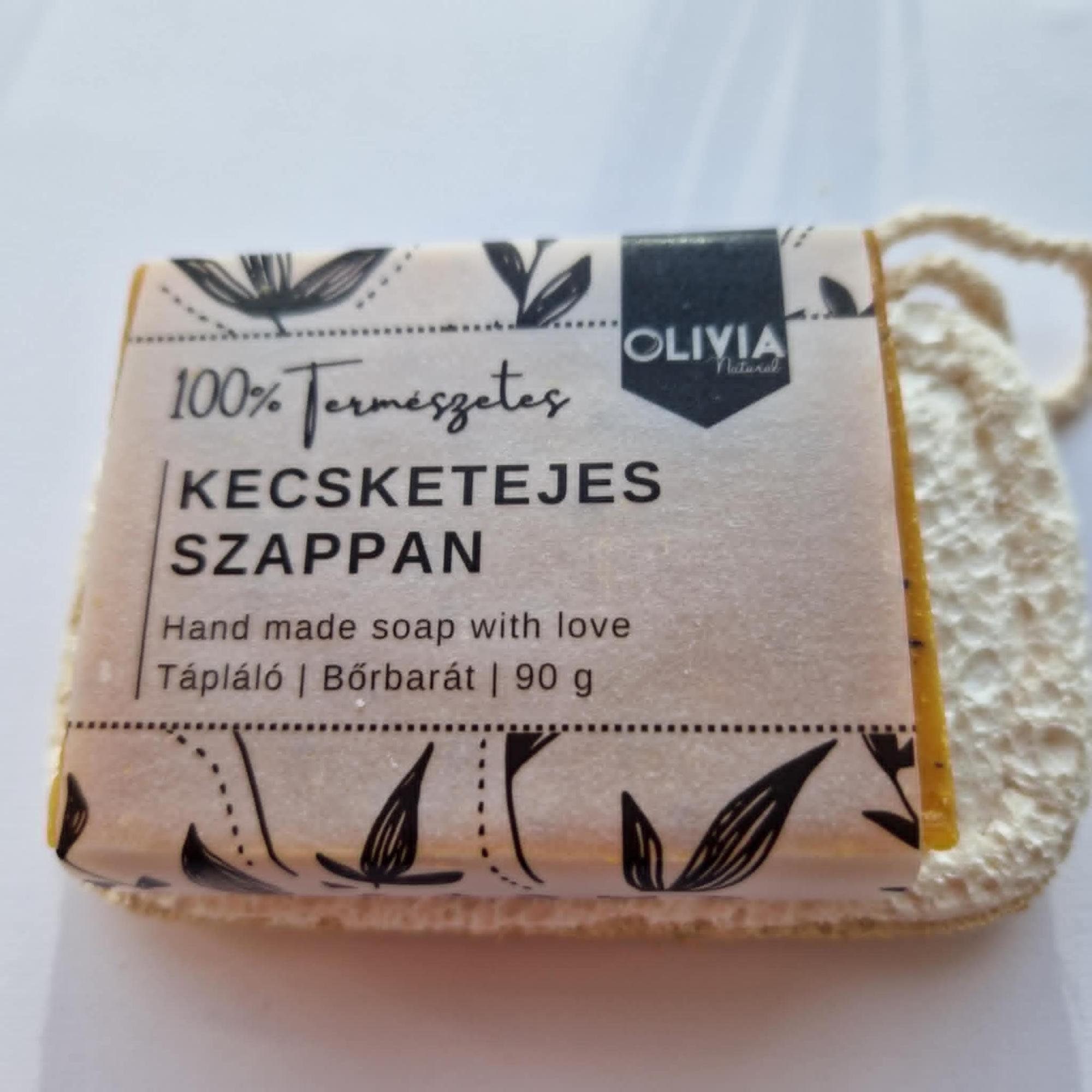 Kecsketejes szappan-citromfű