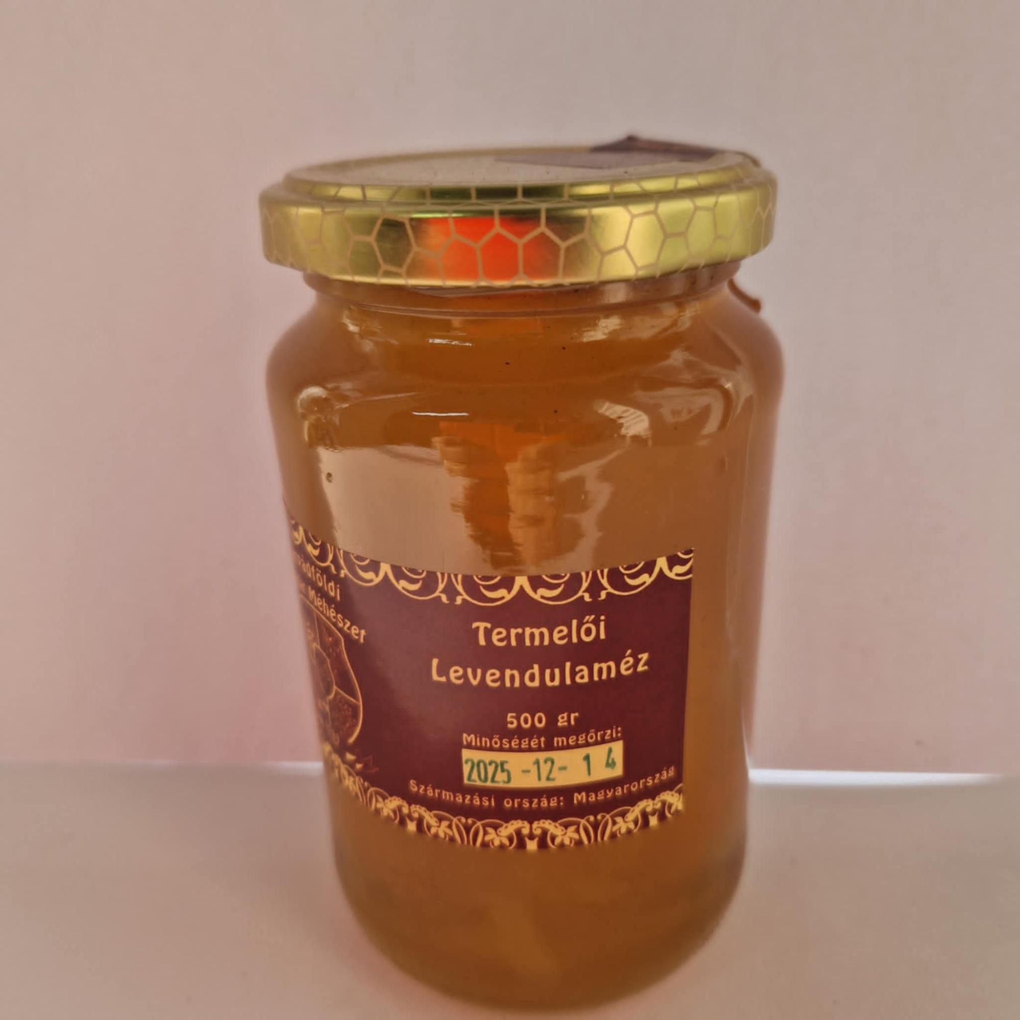 Termelői levendulaméz 500 g