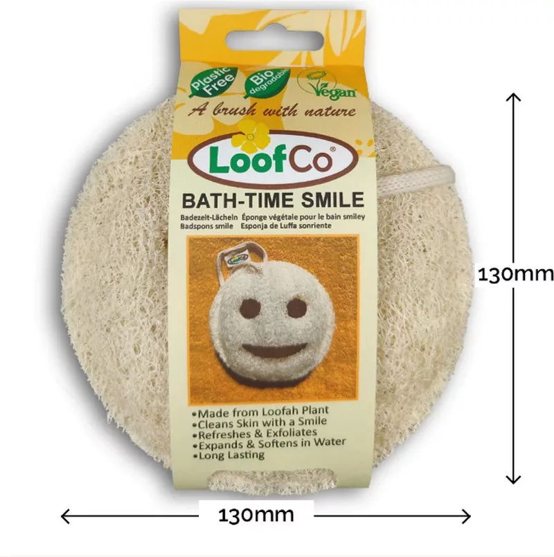 Luffa szivacs fürdéshez smile (Lofco)