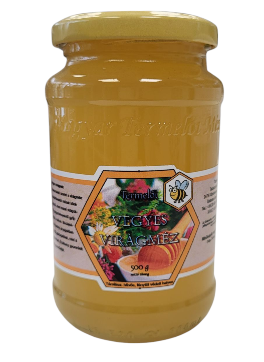 Vegyes virágméz 500g(Takács)