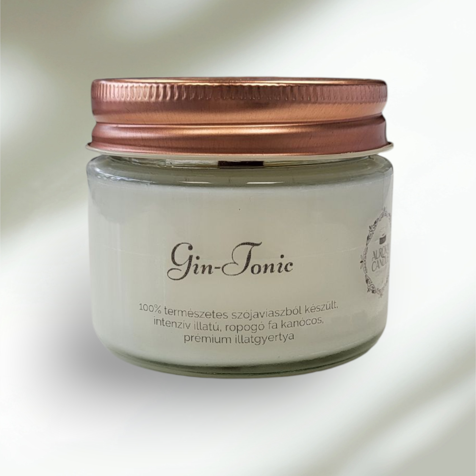 Szójaviasz gyertya(Gin Tonic)(Aurora Candle)