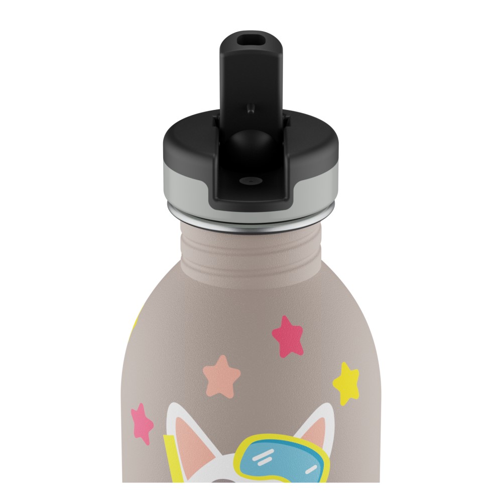 24BOTTLES Kids Urban 250ml rozsdamentes acél kulacs, Lucky Dog