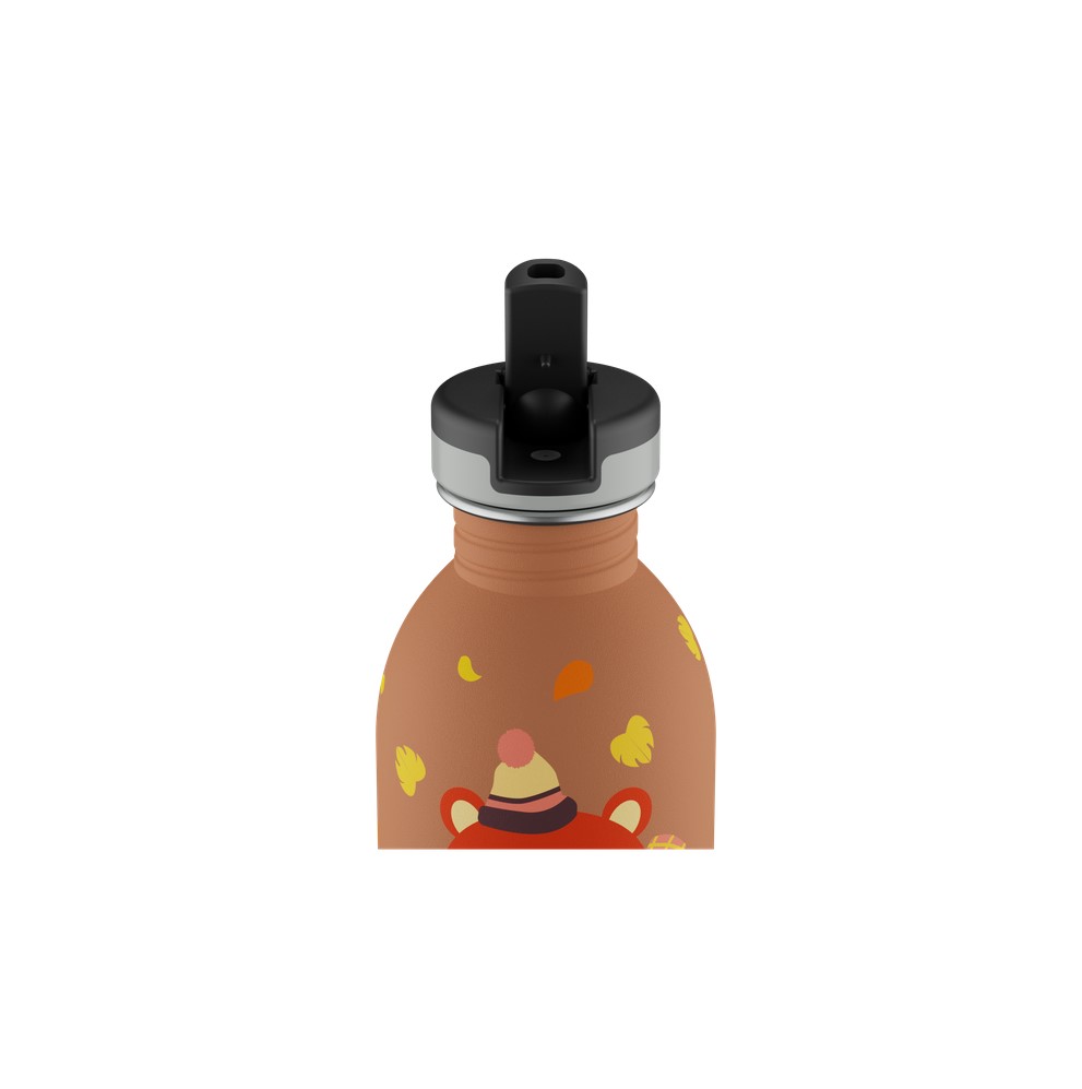 24BOTTLES Kids Urban 250ml rozsdamentes acél kulacs, Sweet Bear
