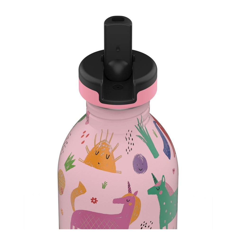 24BOTTLES Kids Urban 250ml rozsdamentes kulacs, Magic Friends