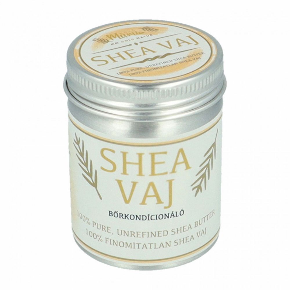 Shea vaj tégelyben- BIO, finomítatlan 100ml