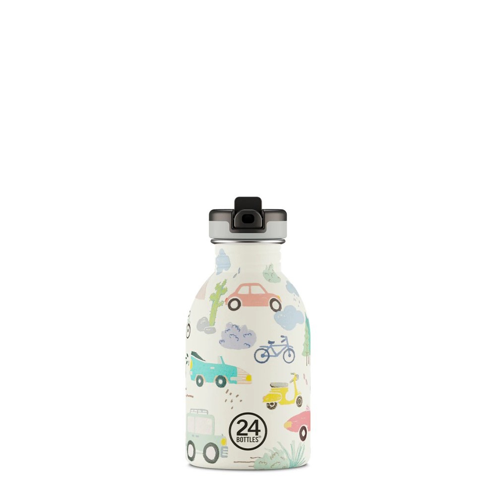 24BOTTLES Kids Urban 250ml rozsdamentes kulacs, Adventure Friends