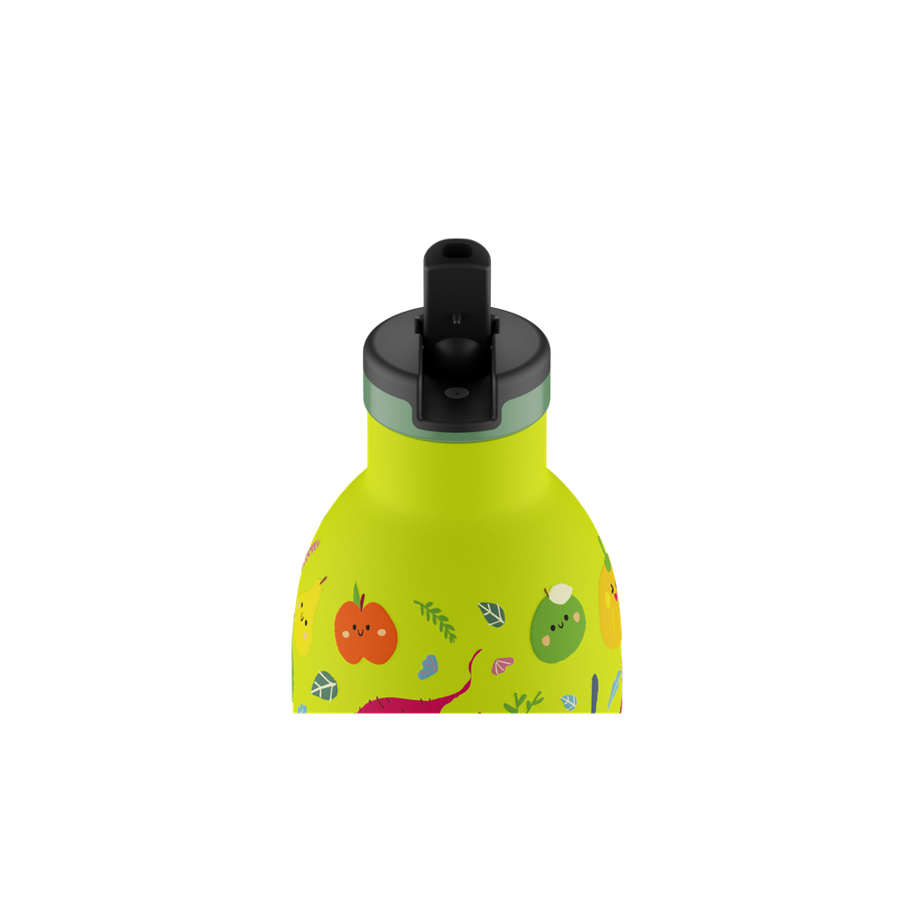 24BOTTLES Kids Clima 330ml rozsdamentes acél kulacs, Veggie Friends
